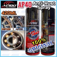 100% Original AP40 Multi-Purpose Product Lubricant 420ML Anti Rust Spray Multi-Use Cleaner Grease Oi