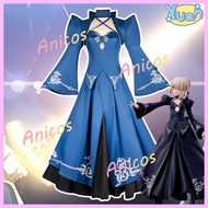 Destiny Night Cosplay Costume - Altoria Black Saber Dress Swordsman Outfit