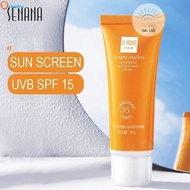 1/2/3pcs Senana Sunscreen Long Lasting Moisturizing And Refreshing Sunscreen Uvb Spf15 Sun Screen sandre