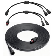 Kit Kabel Sambungan 32 kaki Serasi dengan Kabel Sambungan Pencahayaan Luar Kekal Govee Serasi dengan