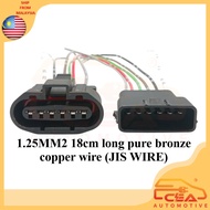 6 PIN 1PCS  PROTON WIRA SATRIA PERDANA MMC SOHC WAJA DISTRIBUTOR THROTTLE POSITION BODY SOCKET