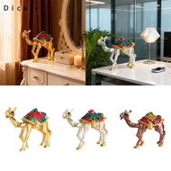 [Dickly] Cute Camel Figurine Camel Statue Tiny Desert Decor Jewelry Organizer Gift Decorative Trinke
