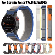 22mm 26mm Nylon Loop Strap For Garmin Fenix 8 Strap 47MM 51MM Garmin Fenix 7X Strap Fenix 7 , Fenix 