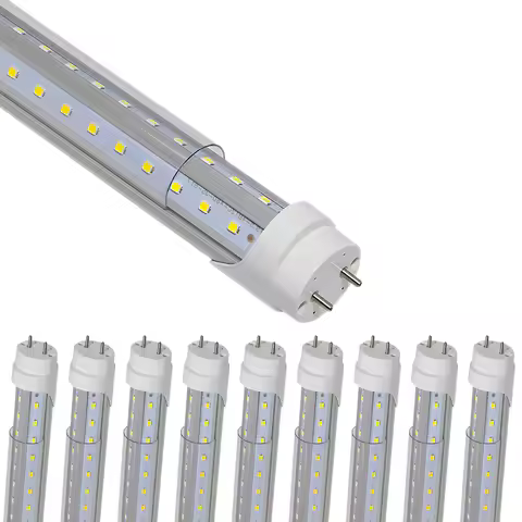 10pcs/lot 4FT 1.2M 40W 4600lm T8 LED Bulb Tube Light Single Fixture Tube Light Ceiling Light T8 v sh