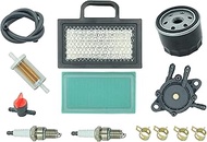 499486S Air Filter A/C Cartridge for Briggs and Stratton with 492932S Oil Filter V-Twin 18-26 HP 405