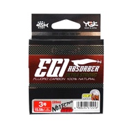 Sale YGK Egi Absorber Fluorocarbon Leader Line 25m Size 3.0, 15.5lb (2458)