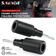 For HONDA CB400SF CB400SB Frame Slider Crash Protector Motorcycle CB400 Super Four/ Bol D'or Engine 