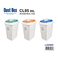 Trash Can With Open And Close Lid 95 Liters CL-95