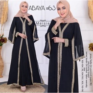 HITAM Abaya 63 / BLACK ABAYA / TURKEY ABAYA