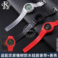 Ruito Adapt to Casio Farm Oak GA2100/GA2110/GA-B2100 Transparent Case Strap Accessories