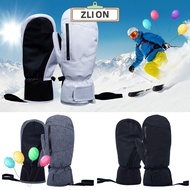 ZLION Men Women Winter Glove Washable Waterproof Unisex Outdoor Thermal Thick Snow Glove