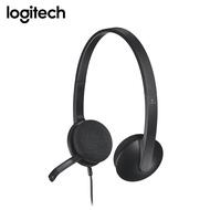 Logitech USB Headset H340 หูฟัง USB แบบ plug-and-play  ไมโครโฟนตัดเสียงรบกวน น้ำหนักเบา รับประกันศูน