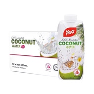 [1 Carton] Yeo's 100% Natural Coconut Water (12x330ml)