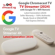 Google TV Streamer 4K (2024) Android TV Chromecast HDR with Google TV & Wireless Remote