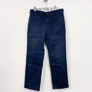 二手 Dickies 斜紋棉布工裝褲，海軍藍，30 碼