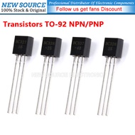 [50PCS] BC327-40 BC328-25 BC337-40 BC338-16 NPN/PNP TO-92 Transistors BC327 BC328 BC337 BC338 -16 -2