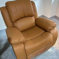 Leather Cat Scratching Genuine Leather Sofa YECC