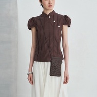 BYROAM X OUI.STUDIO CASUAL BLANCHE TOP AND BLACK PAIRED NEW COLLECTION
