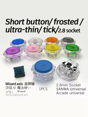 ST-L1/Si tong/Kailh Summer/Frosted ultrathin/2.8 hot plug/Street Fighter 6/Transparent frame button 