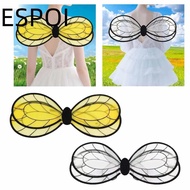 ESPOI Bee Wings, Black Yellow Bee Fairy Wings, Fairy Costume Lightweight Angel Wings Cosplay Event