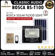 BOSCA Solar Flood Light BS-T 100W IP67 solar flood light with remote control Battery Indicator solar