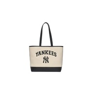 MLB NY UNISEX TOTE BAG Large Korea Varsity Canvas Shopper