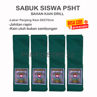 SABUK SISWA PSHT POLOS/JAMBON/HIJAU/PUTIH/sabuk pencak silat/sabuk psht bela diri