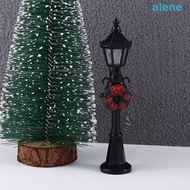 ALENE Christmas Miniatures Streetlight Fairy Garden Road Light Home Decoration Figurine