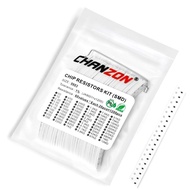 Chanzon 1200pcs 0603 SMD Resistor Kit 0-10M Ω ohm 60 Values 1/10W 0.1W ±1% Tolerance Thick Film 0-10
