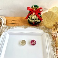 聖誕樹和瘸腿金耳環 粉紅色