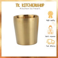 Korean gold stainless steel cup, Stainless steel cup, Korean gold-plated 304 stainless steel thermos