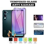 Tempered Glass blueray Vivo Y04 Y04S Anti Radiation