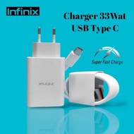 NEW Infinix 45W 33W Fast Charge Charger Original - 5A Type C Data Cable