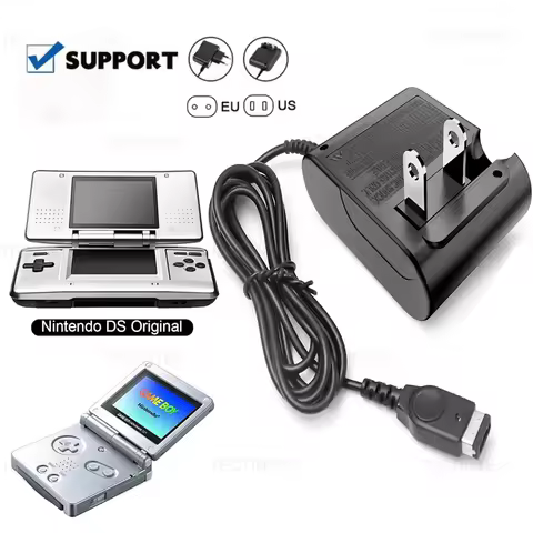AC Charger Adapter For Nintendo DS NDS GBA SP Gameboy Advance SP Power Supply Charging Cable For Nin