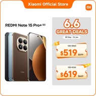 New REDMI Note 15 Pro+ 5G Smartphone | 12GB+256GB, 6500mAh battery with 100W HyperCharge