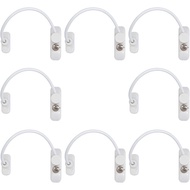 (USED - 7 window cable, 2 locks and 1 key) Proster Window Restrictor Locks 8 Packs Security Cable fo