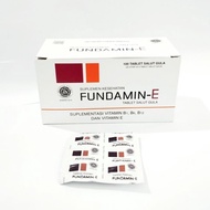 FUNDAMIN E tablet BOX CONTENTS 100 tablet - Vitamin B1, B6, B12 & E