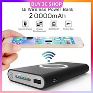 Wireless Qi Charger 20000mAH Power Bank