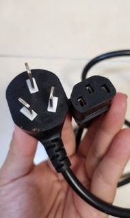 三腳大陸頭 IEC C13電源線Power cord