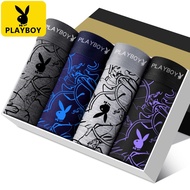 Boxer Men 4pcs / Playboy Underwear  / Underwear / Men Underwear Boxer / Boxer & Trunk Seluar dalam l
