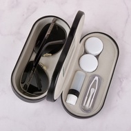 Hot Sale FZ017 Single Bottle Medium Double-Layer Case Contact Lens Case Cosmetic Contact Lens Compan