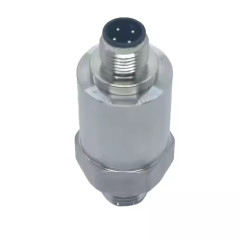 M12-4Pin Pressure Transmitter for Corrosive Liquid Gas SS316L G1/4 4-20mA 0-10V Analog Signal Transd