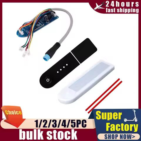 Dashboard BT Bluetooth Circuit Board with Screen Protective Cover for Xiaomi M365 Electric Scooter A