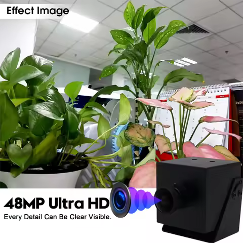 ELP 48MP Industrial Camera 170degree Wide Angle IMX586 Color 30fps 4K USB UVC Camera For ATM Vending