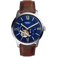 Fossil TOWNSMAN AUTOMATIC BROWN LEATHER WATCH ME3110 for Men women
