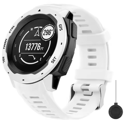 Silicone Strap For Garmin Instinct 2/tide/esports Watchband Replacement Wristband For Garmin Instinc