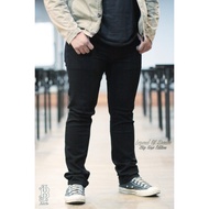 Lj1004 jeans Men bigsize stretch pants jeans slimfit Black Nomi Legend Of Denim