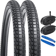 'YUNSCM 2-PCS 26'' Bike Tires 26 x 1.95 (53-559) Compatible with Bike 26x1.95 Bicycle Tires (YU-918)