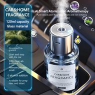 Car Aroma Diffuser Nebulizer 160ml Essential Oil Home Wireless Diffuser Ultrasonic Aromatherapy Nebulizing Machine Car Interior Perfume Fragrance Air Freshener