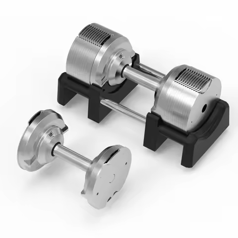 Factory 1.5kg Increment 23.5kg~41.5kg Weights Adjustable Dumbbell 90lb of Free Weights for Strength 